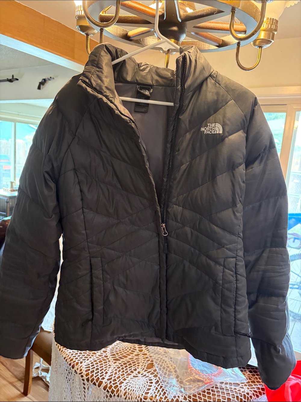 The North Face Women's Black Quilted Packable Puffer Jacket